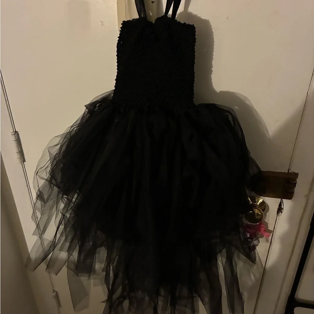 Elegant Black Kids Dress